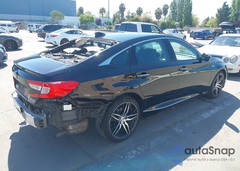 2021 Honda Accord Touring Hybrid from USA, damaged, VIN 1HGCV3F9XMA003320